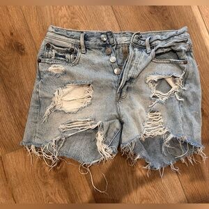 Size 2 American eagle jean shorts button fly